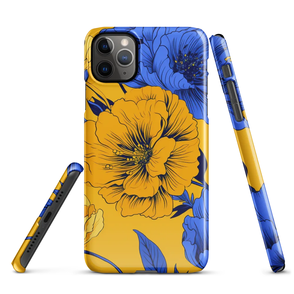 Vibrant Floral Harmony | Phone Case |  11 Pro Max | Snap Case | Glossy