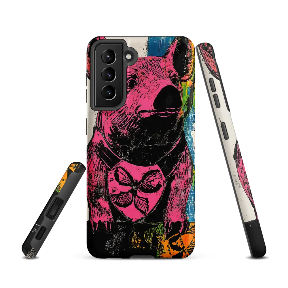 Vibrant Hearted Pig