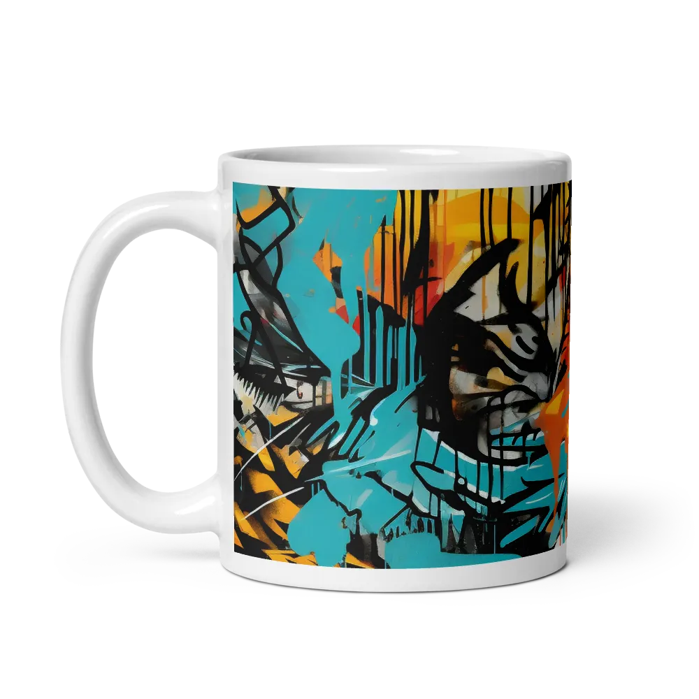 Dynamic Essence of the Tiger | Mug with White inside | 11 oz