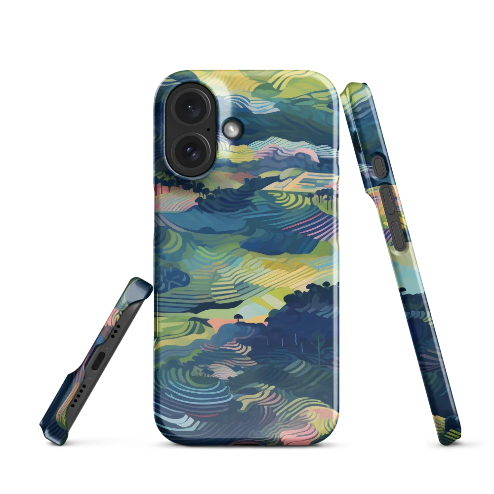 Harmony in Waves | Phone Case |  16 | Snap Case | Glossy