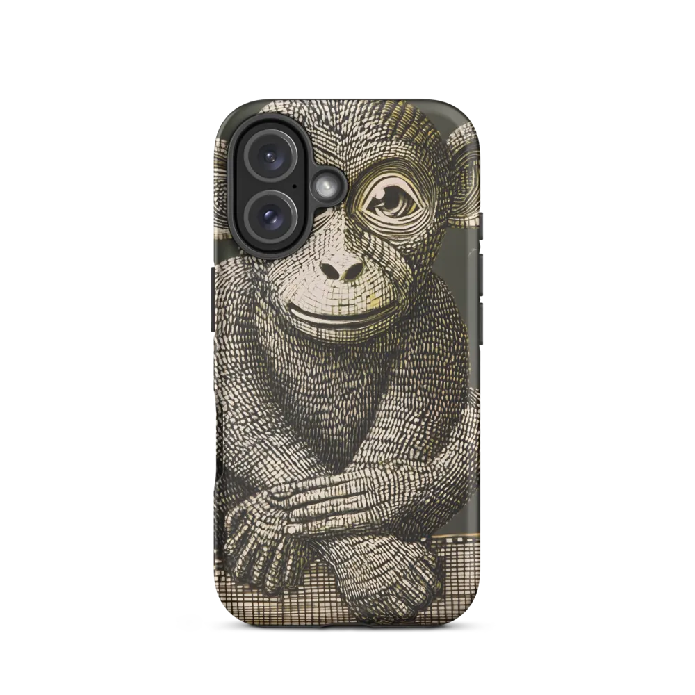 Intricate Primate Portrait | Phone Case