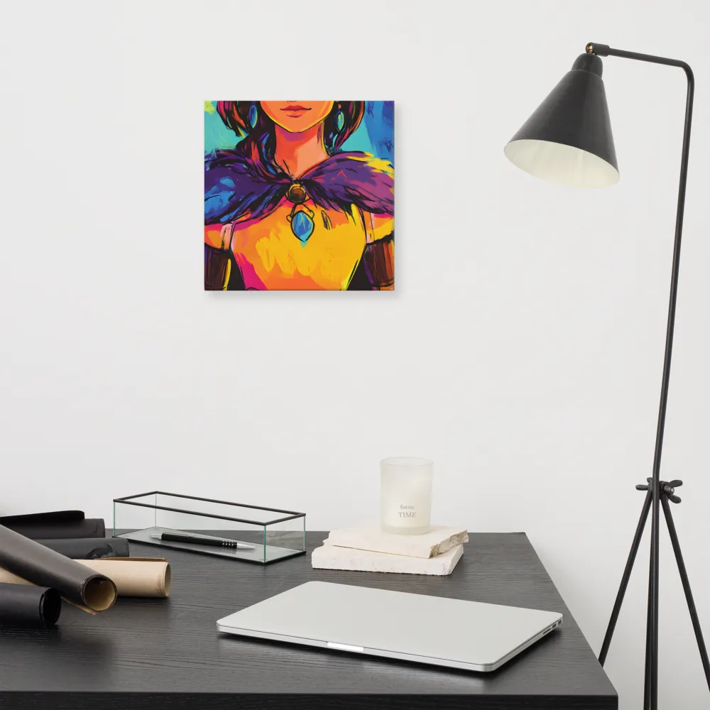 Guardian of Colors | Canvas | 12″×12″