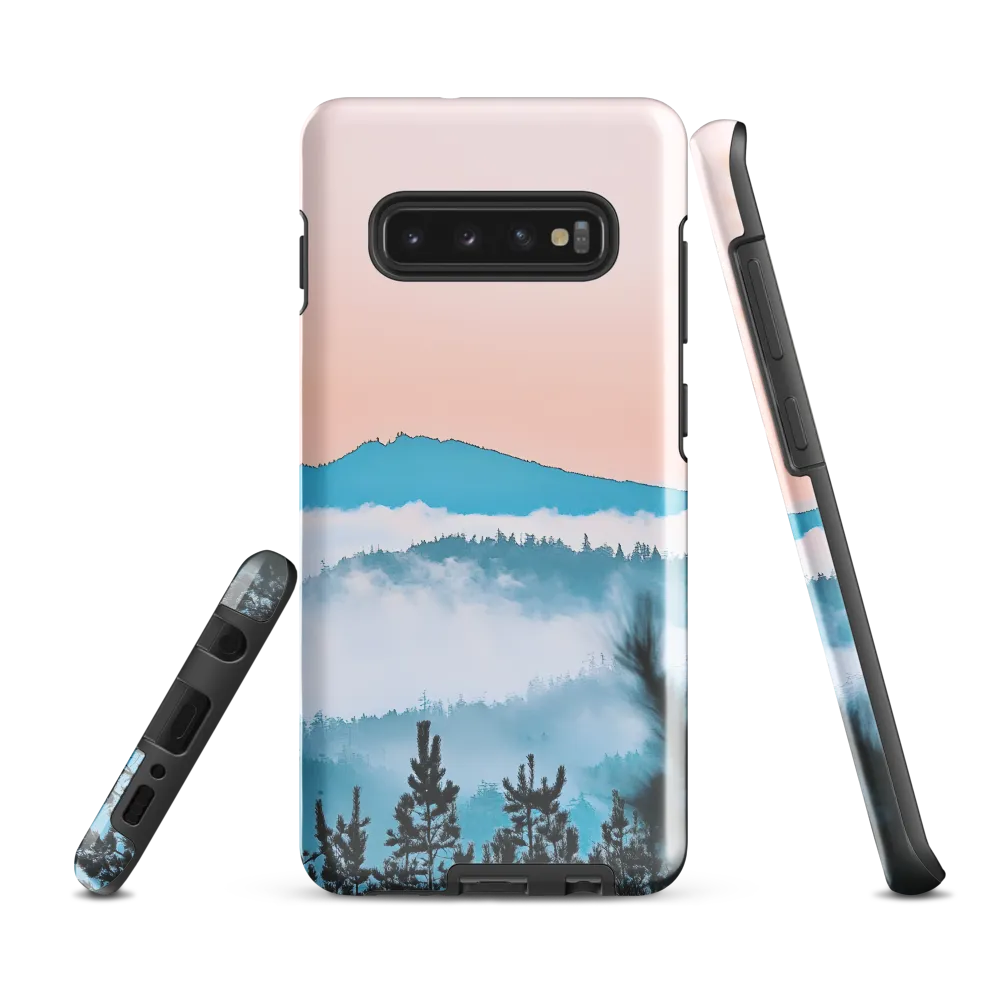 Tranquil Dawn Over Mountains | Phone Case |  S10 Plus | Tough Case | Glossy