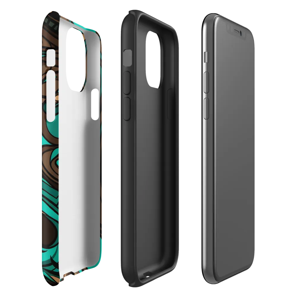 Fluctuating Currents | Phone Case |  11 Pro | Tough Case | Matte