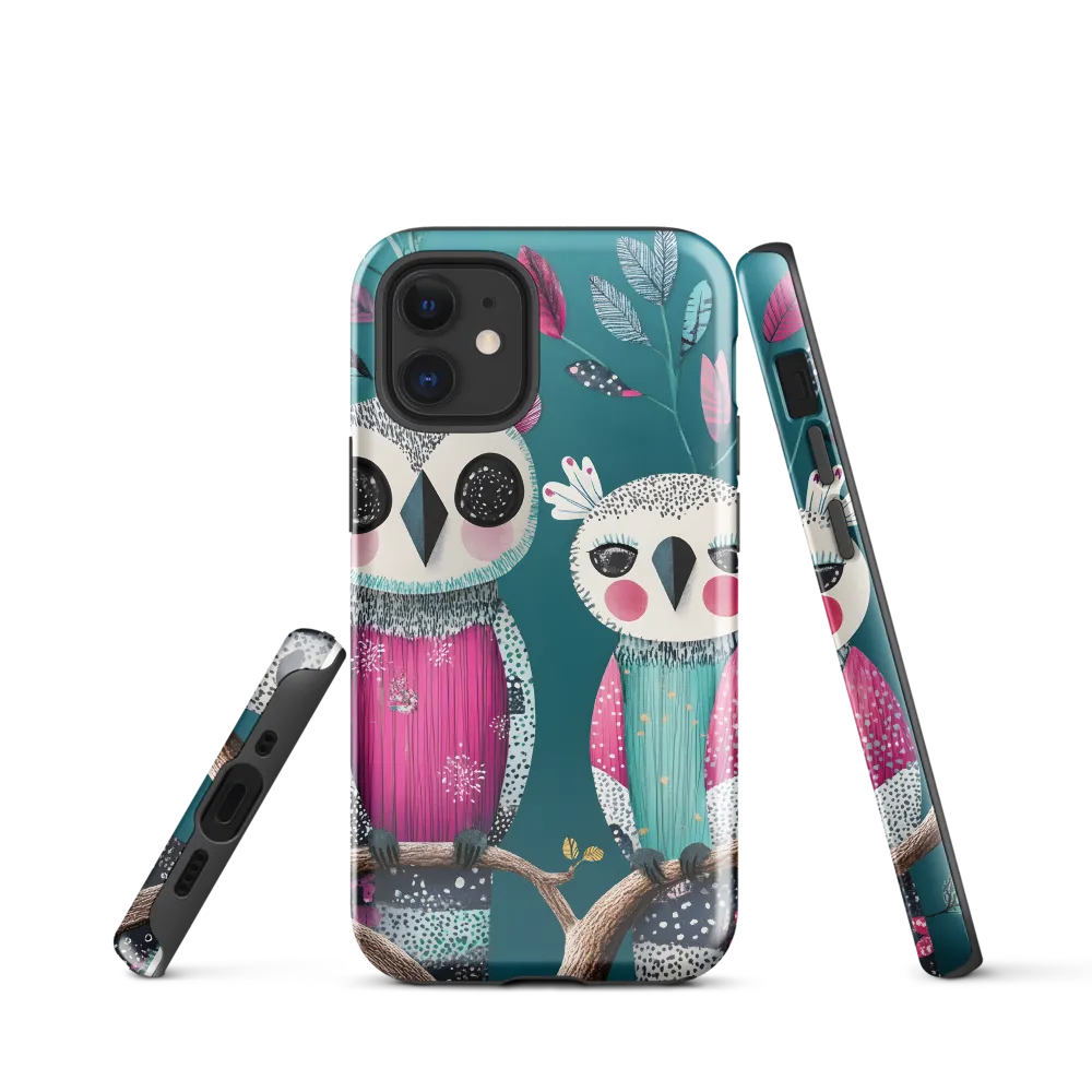 Whimsical Duo: A Celebration of Nature and Color