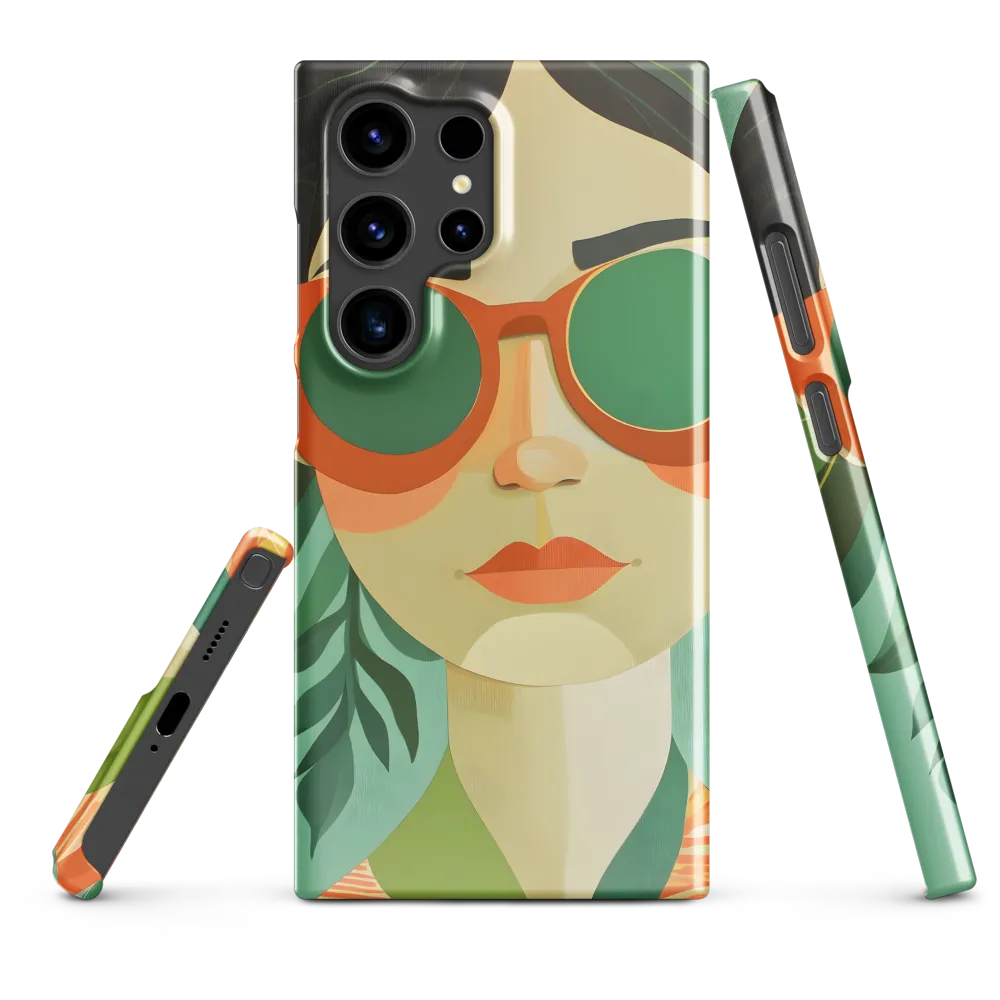 Bold Serenity: A Modern Portrait