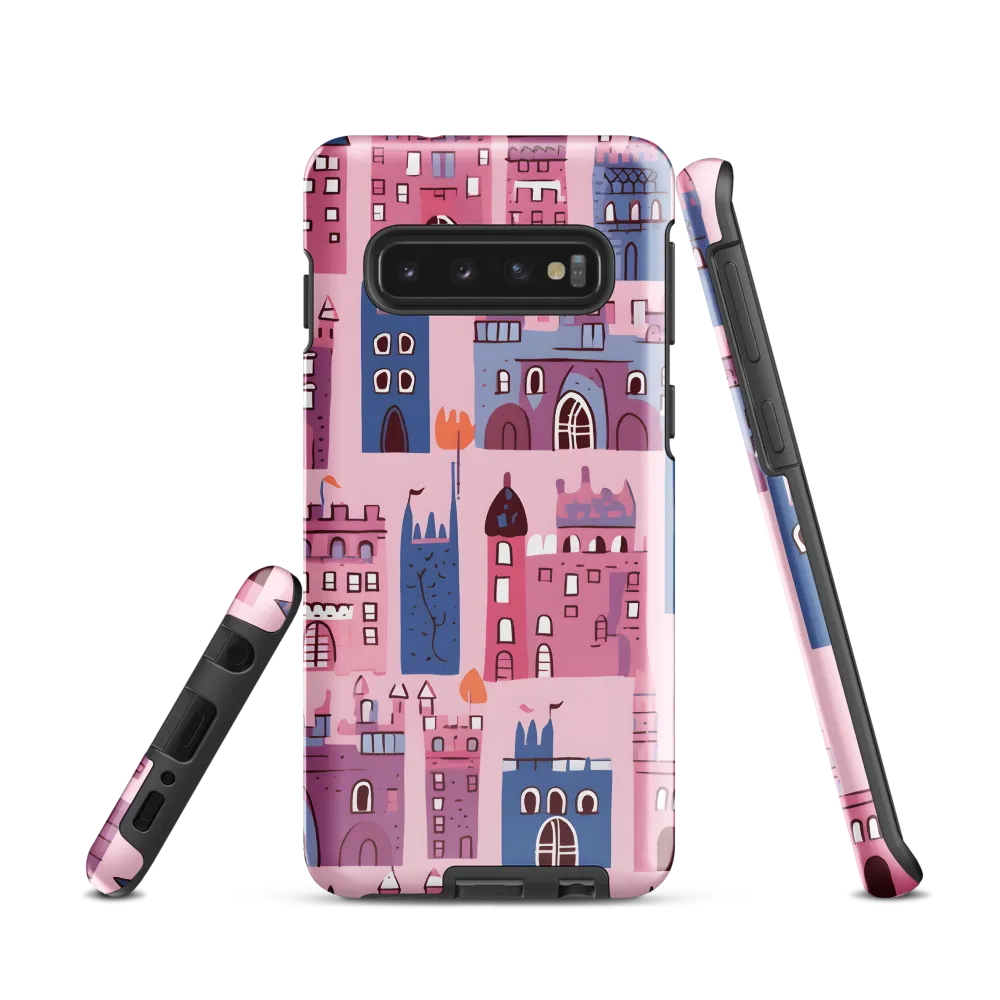 Whimsical Castles: A Playful Tapestry | Phone Case |  S10 | Tough Case | Glossy