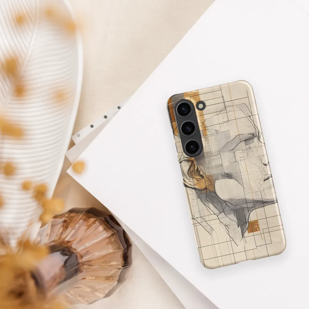 Geometric Reverie | Phone Case |  S23 | Snap Case | Matte