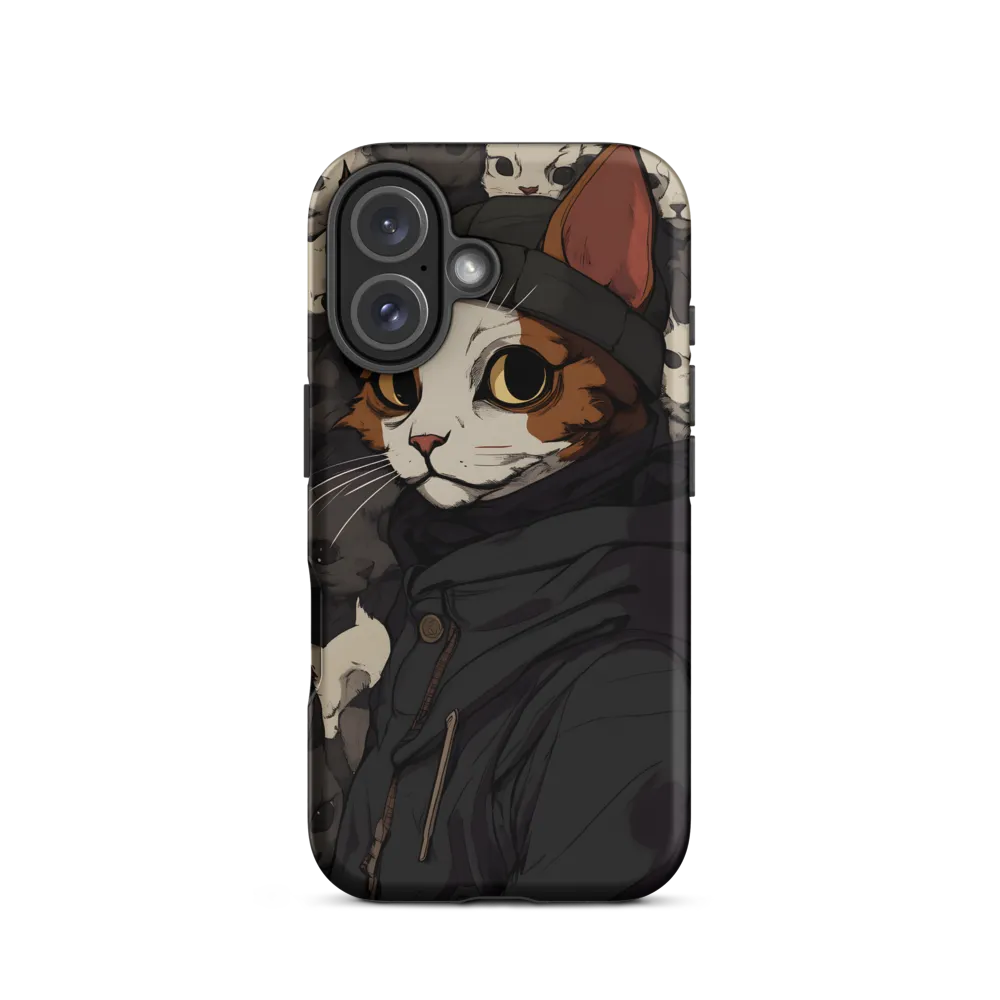 Whimsical Cat Portrait | Phone Case