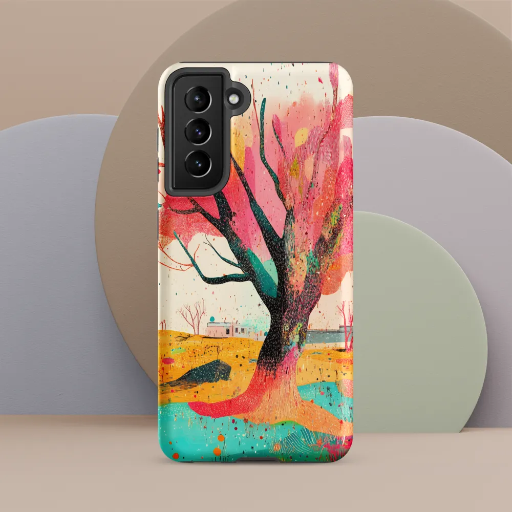 Whispers of a Colorful Tree | Phone Case |  S21 | Tough Case | Matte