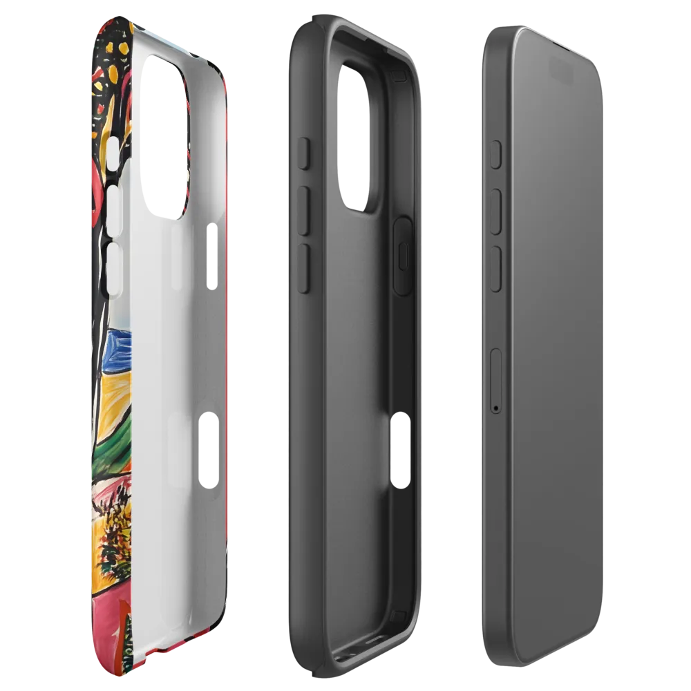 Vibrant Nature's Embrace | Phone Case |  16 Pro Max | Tough Case | Matte