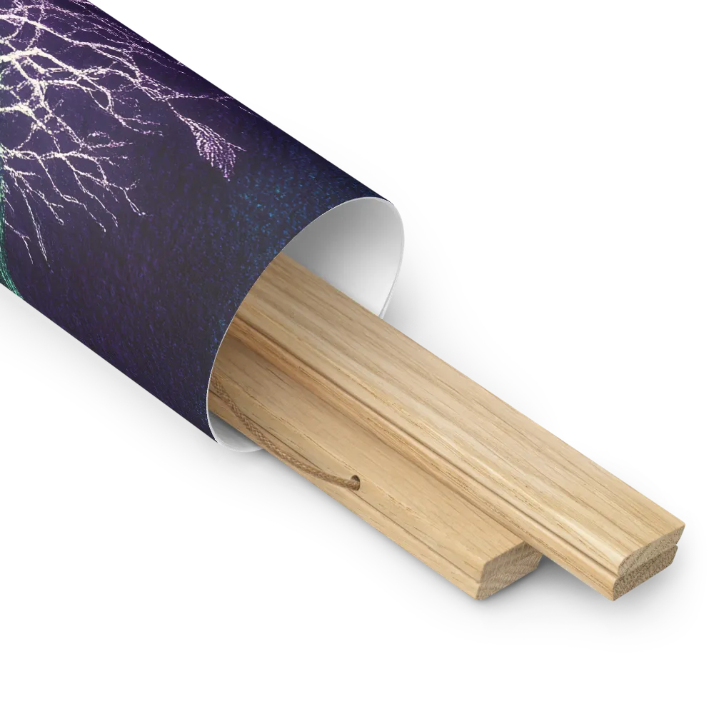 Whispers of Freedom | Poster With Oak Wood Hanger | 14″×14″