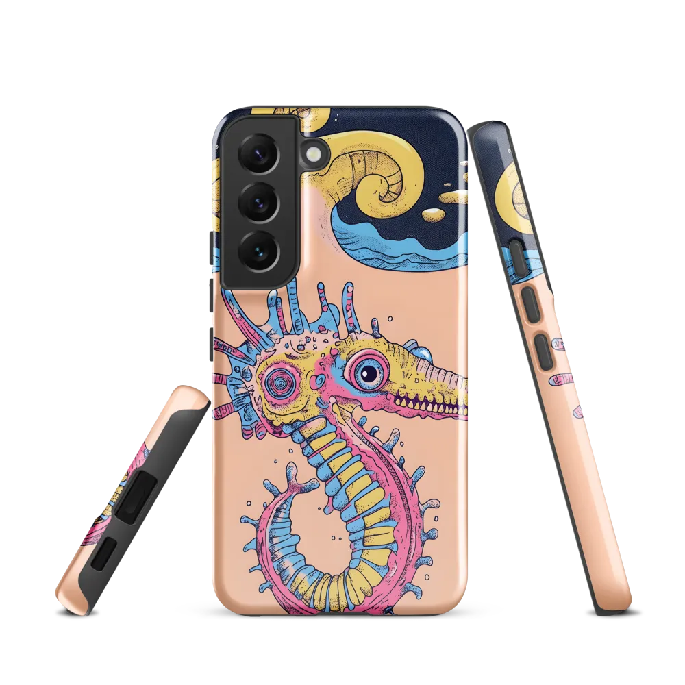 Whimsical Sea Dragon: An Intricate Fantasy