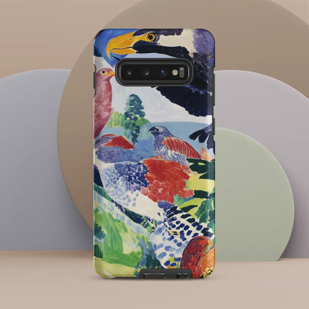 Symphony of Birds | Phone Case |  S10 Plus | Tough Case | Matte