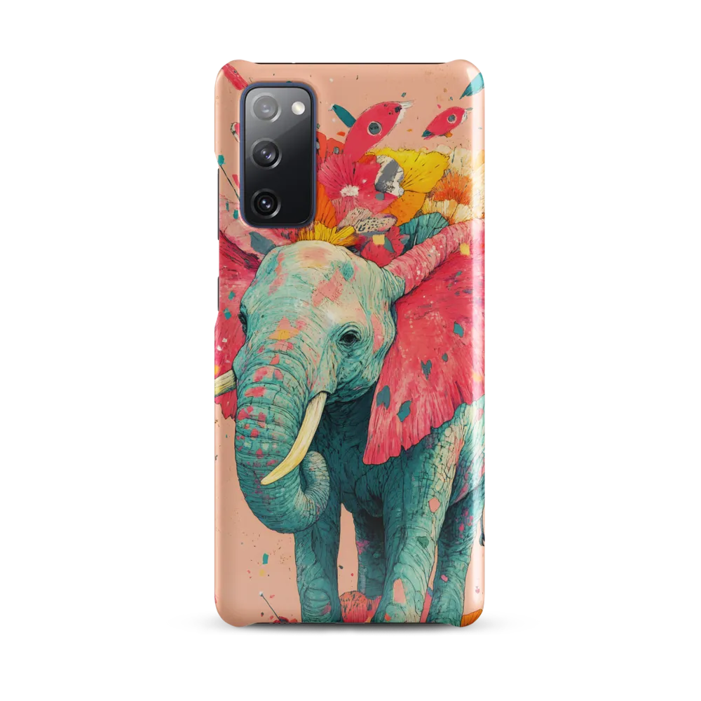Whimsical Elegance: The Floral Elephant