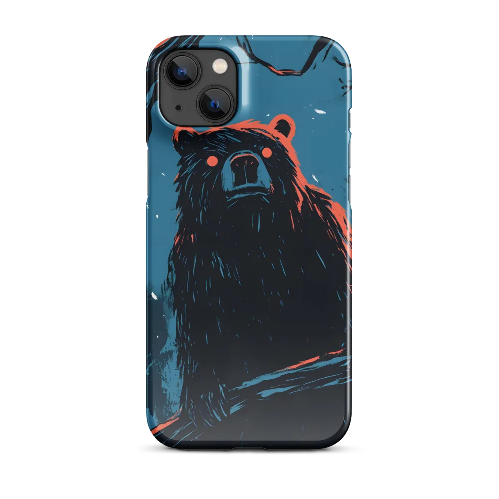 Eerie Majesty: A Bear in the Night