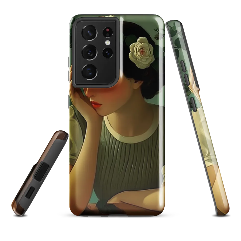 Whispers of Serenity | Phone Case |  S21 Ultra | Tough Case | Glossy