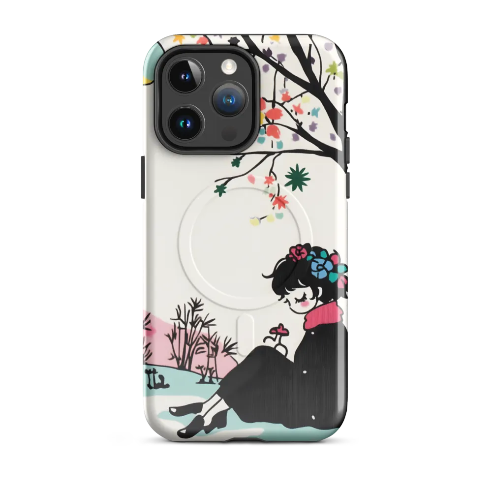 Whispers of Spring | Phone Case |  14 Pro Max | MagSafe® Tough Case | Glossy