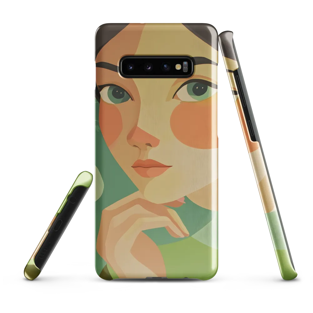 Contemplative Beauty | Phone Case |  S10 Plus | Snap Case | Glossy