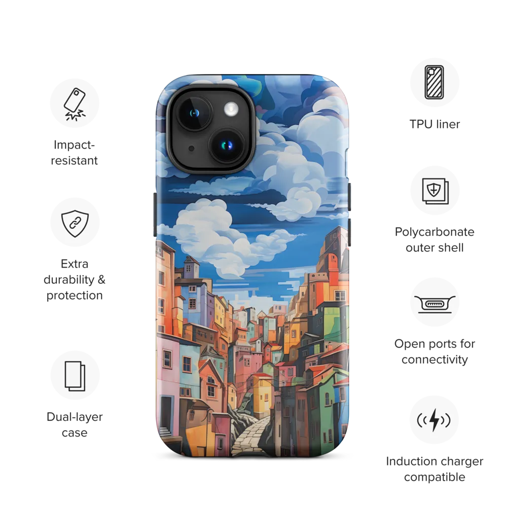 Whimsical Heights: A Vibrant Cityscape