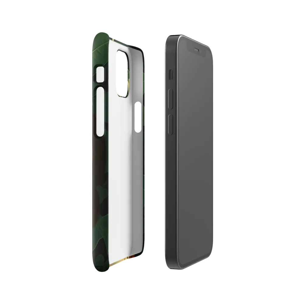 Serenity in Bloom | Phone Case |  12 Mini | Snap Case | Glossy