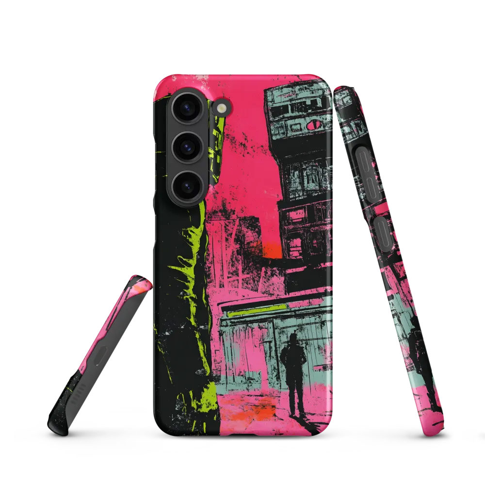 Urban Echoes of Mystery | Phone Case |  S23 | Snap Case | Matte