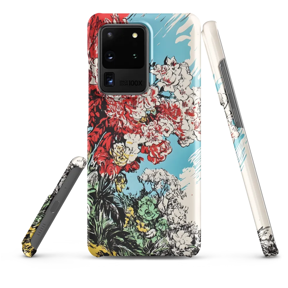 Floral Symphony in Bold Colors