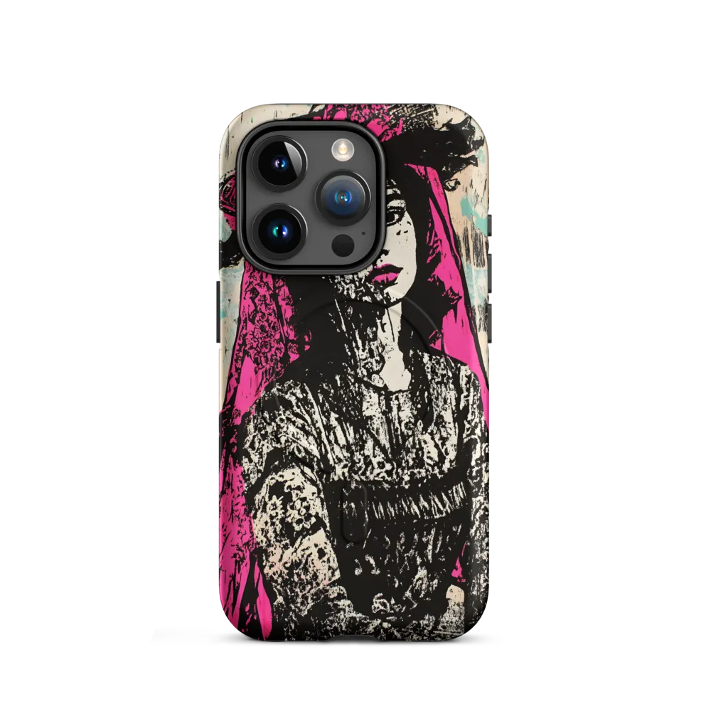 Veiled Beauty | Phone Case |  15 Pro | MagSafe® Tough Case | Matte
