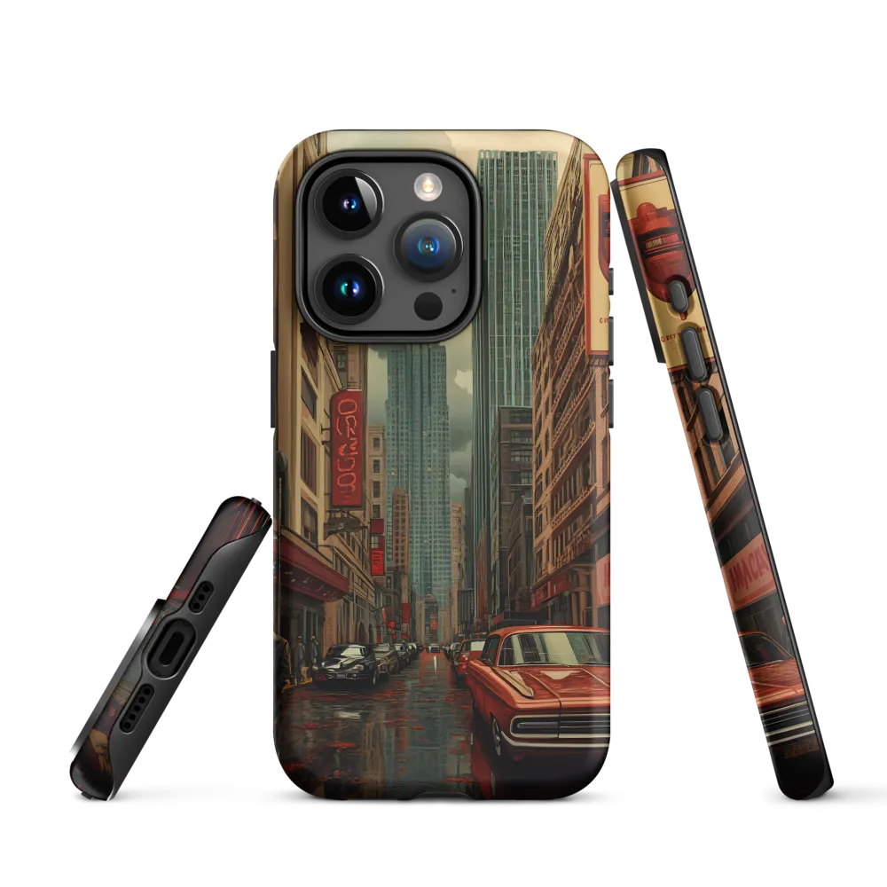 Nostalgic Cityscape: Reflections of a Forgotten Era