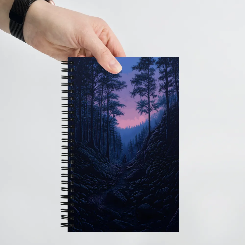 Twilight Path | Spiral Notebook