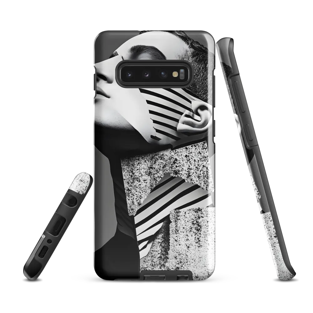 Fragmented Identity: A Surreal Exploration | Phone Case |  S10 Plus | Tough Case | Glossy