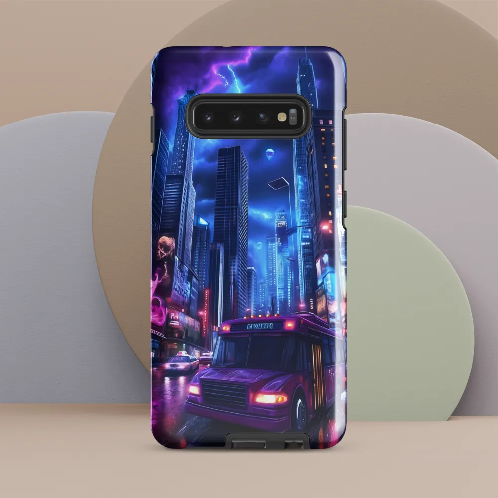 City of Neon Dreams | Phone Case |  S10 Plus | Tough Case | Glossy