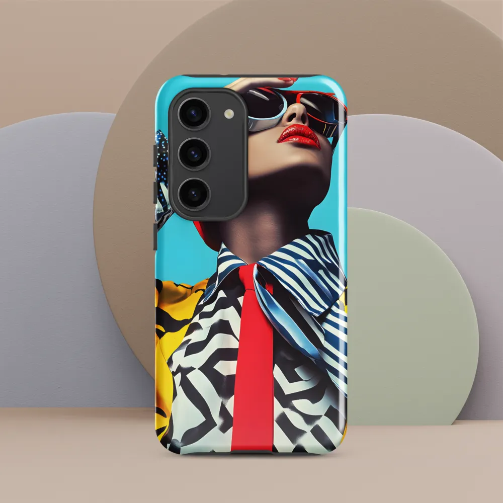 Chic Confidence in Bold Patterns