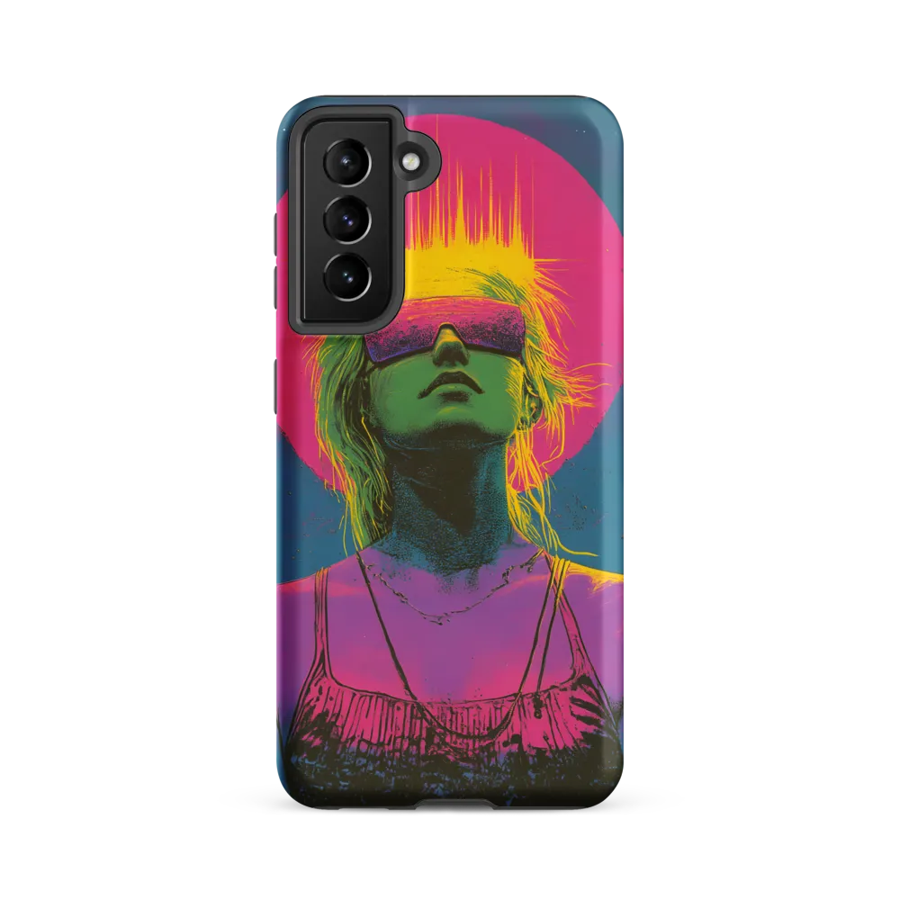 Neon Dreams: Portrait of a Modern Muse