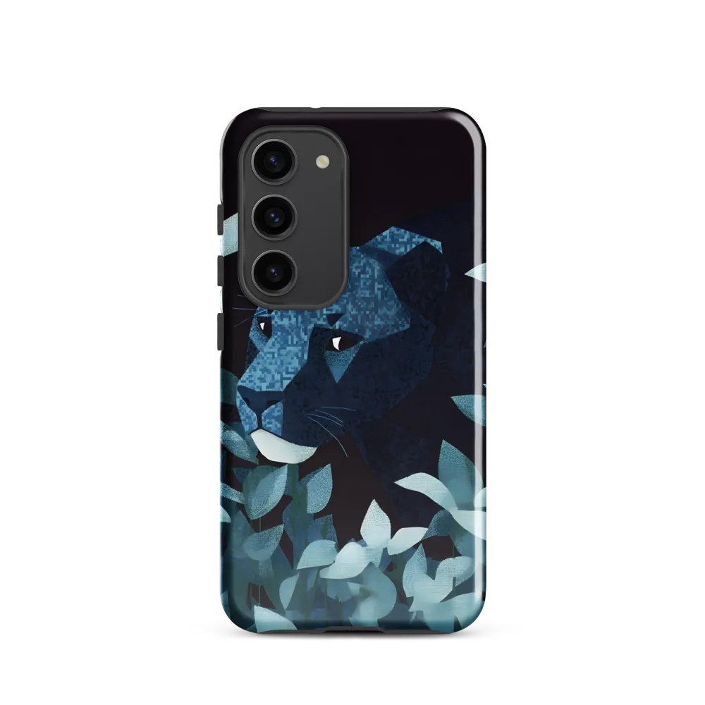 Lurking Blue: The Panther's Gaze
