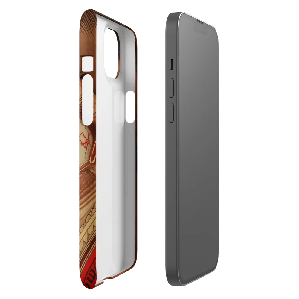 The Gaze of Anatomy | Phone Case |  14 Plus | Snap Case | Matte