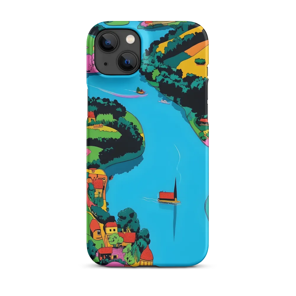 Whimsical River Landscape