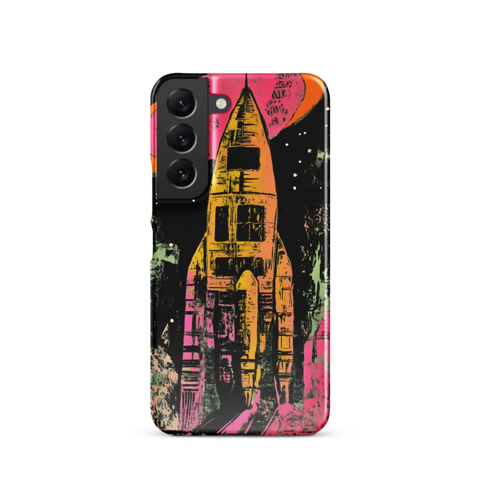 Cosmic Voyage: A Surreal Rocket Adventure