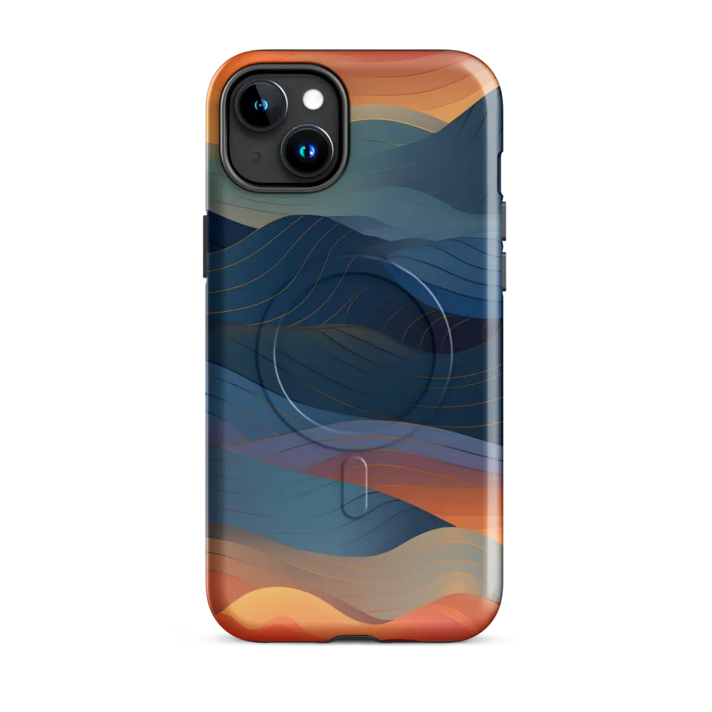 Harmonious Waves at Dusk