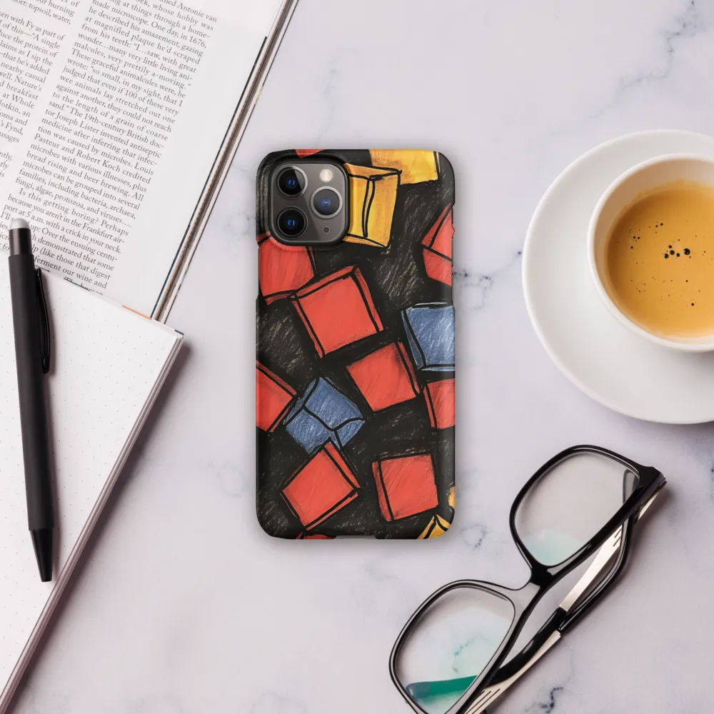Vibrant Geometry in Motion | Phone Case |  11 Pro | Snap Case | Matte