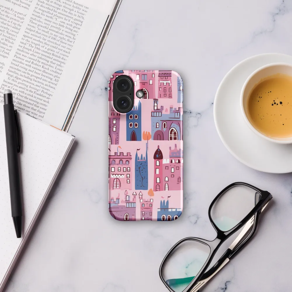 Whimsical Castles: A Playful Tapestry | Phone Case |  16 | Snap Case | Glossy