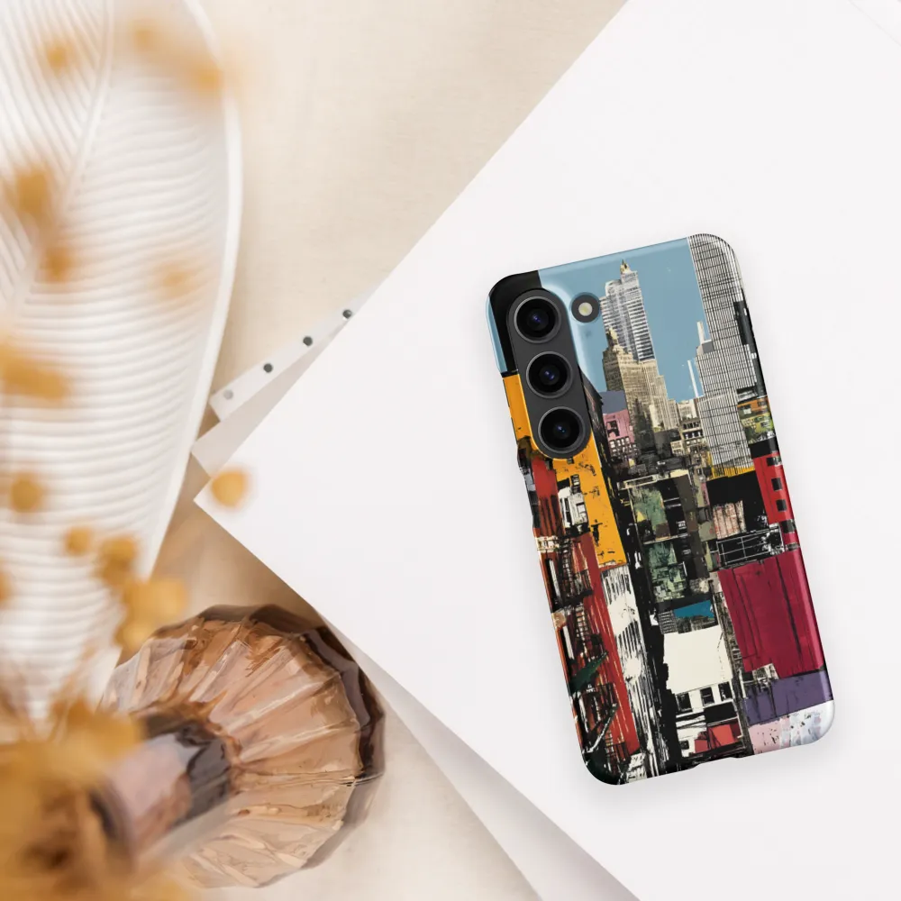 Urban Collage: A Vivid Cityscape