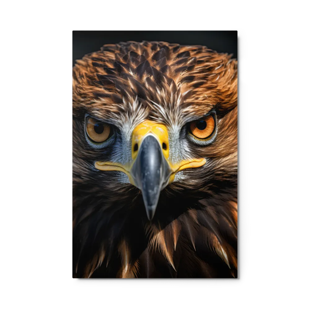 The Intensity of the Eagle | Metal Print | 24″×36″