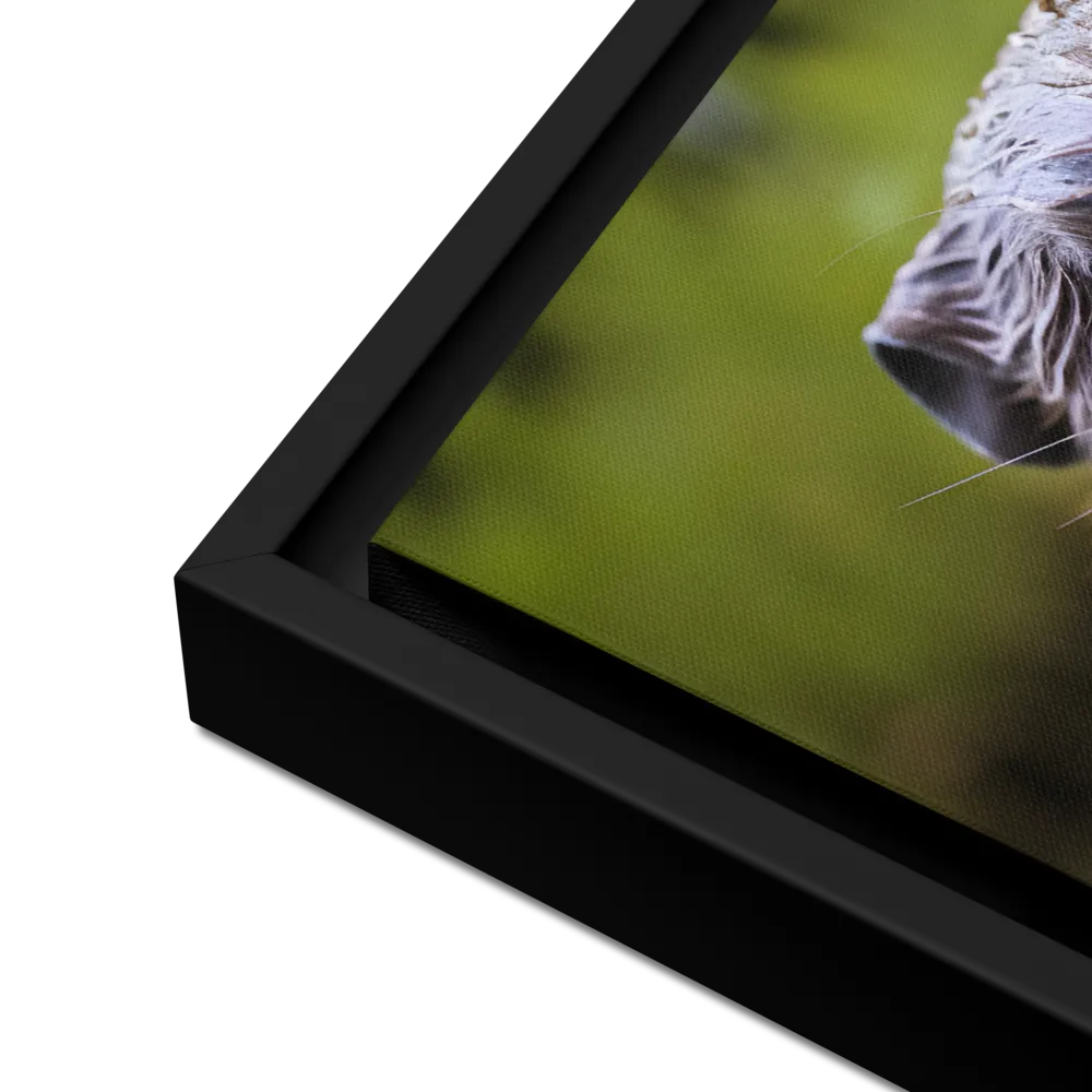 Emergence of the Beaver | Canvas with Black Frame | 16″×20″
