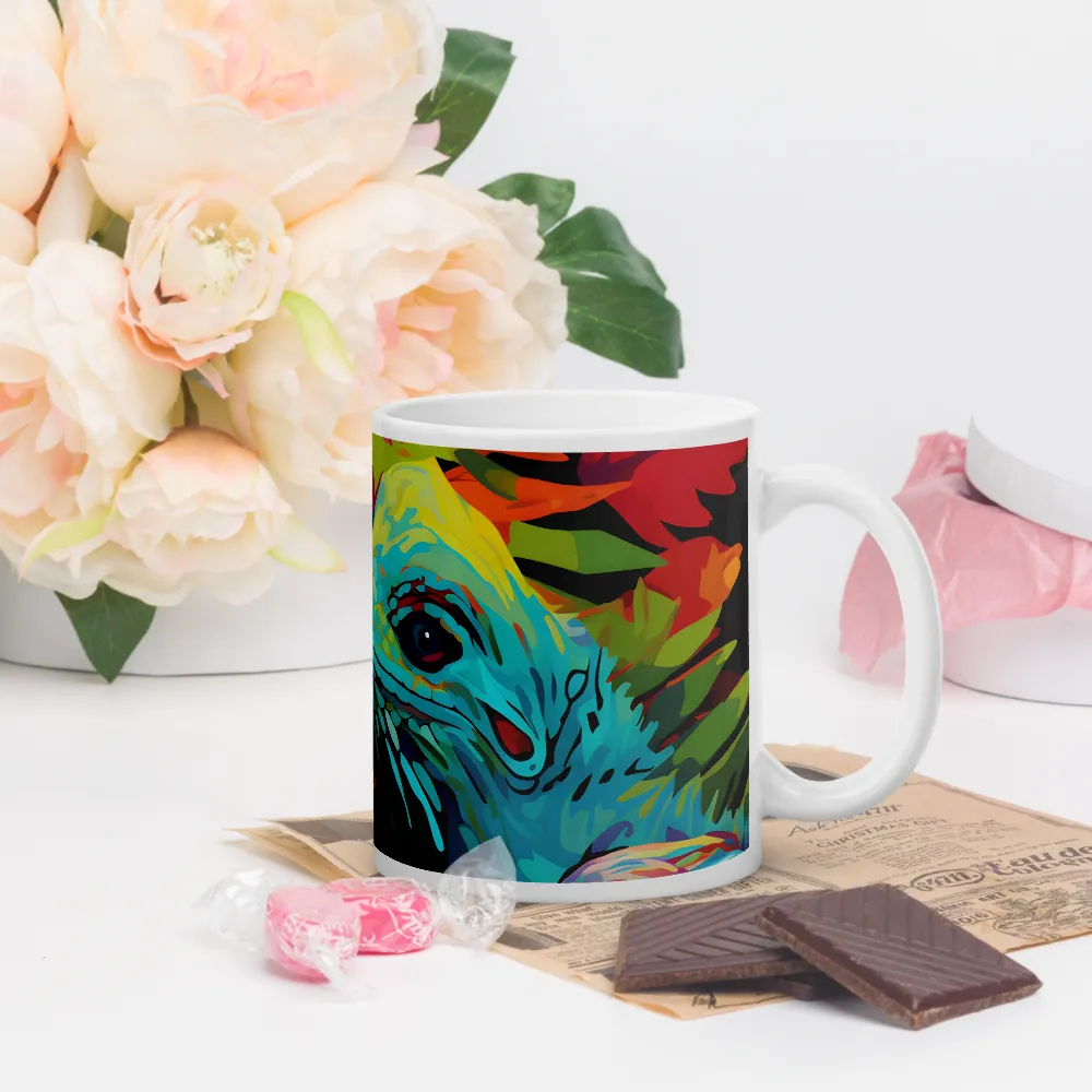 Vibrant Reptilian Harmony | Mugs | Multiple Sizes & Colors