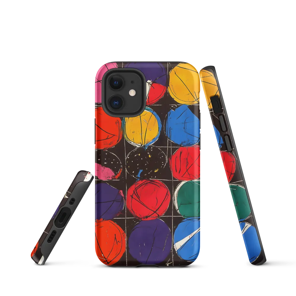 Colorful Circles in Abstract Harmony