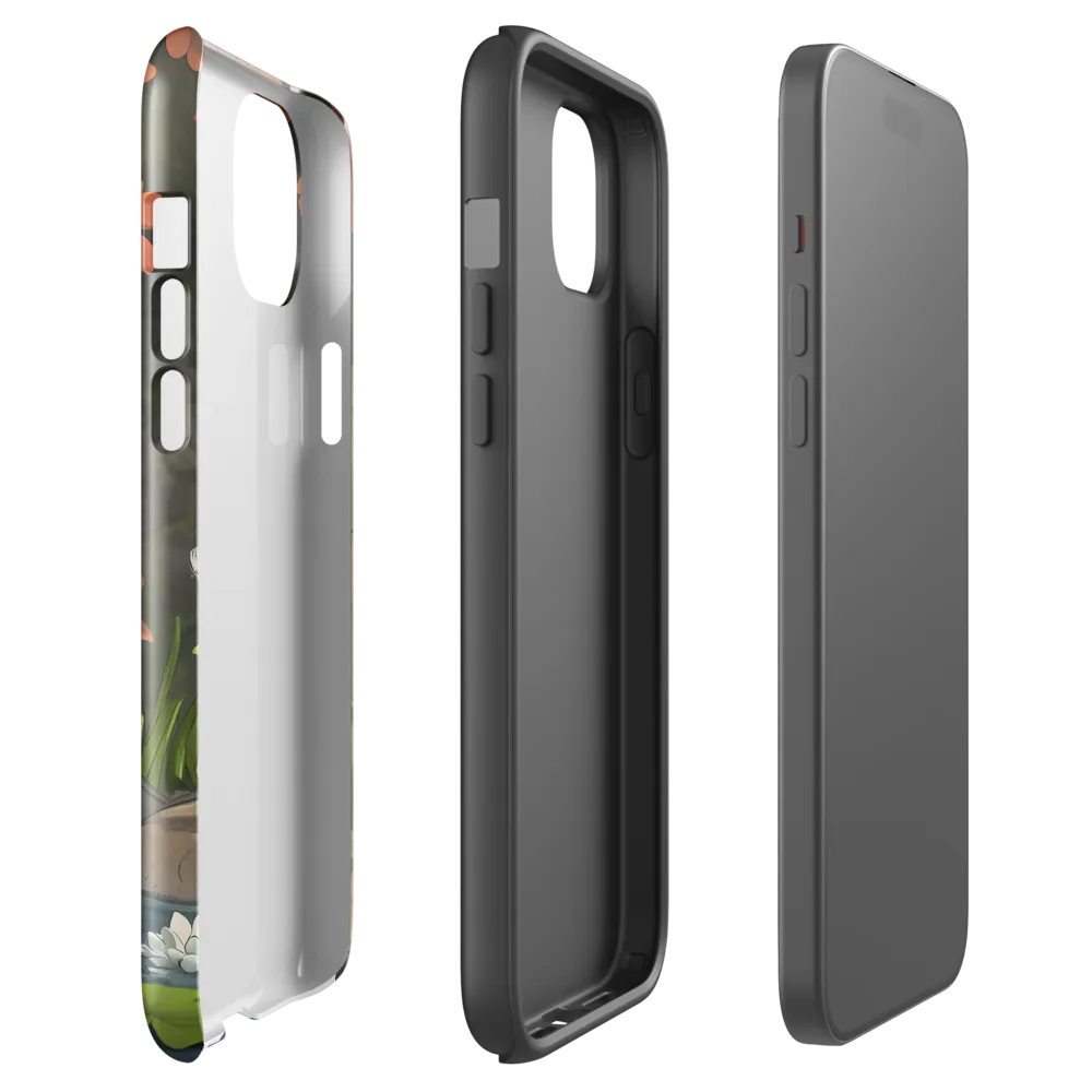 Tranquility by the Waterside | Phone Case |  15 Plus | Tough Case | Glossy