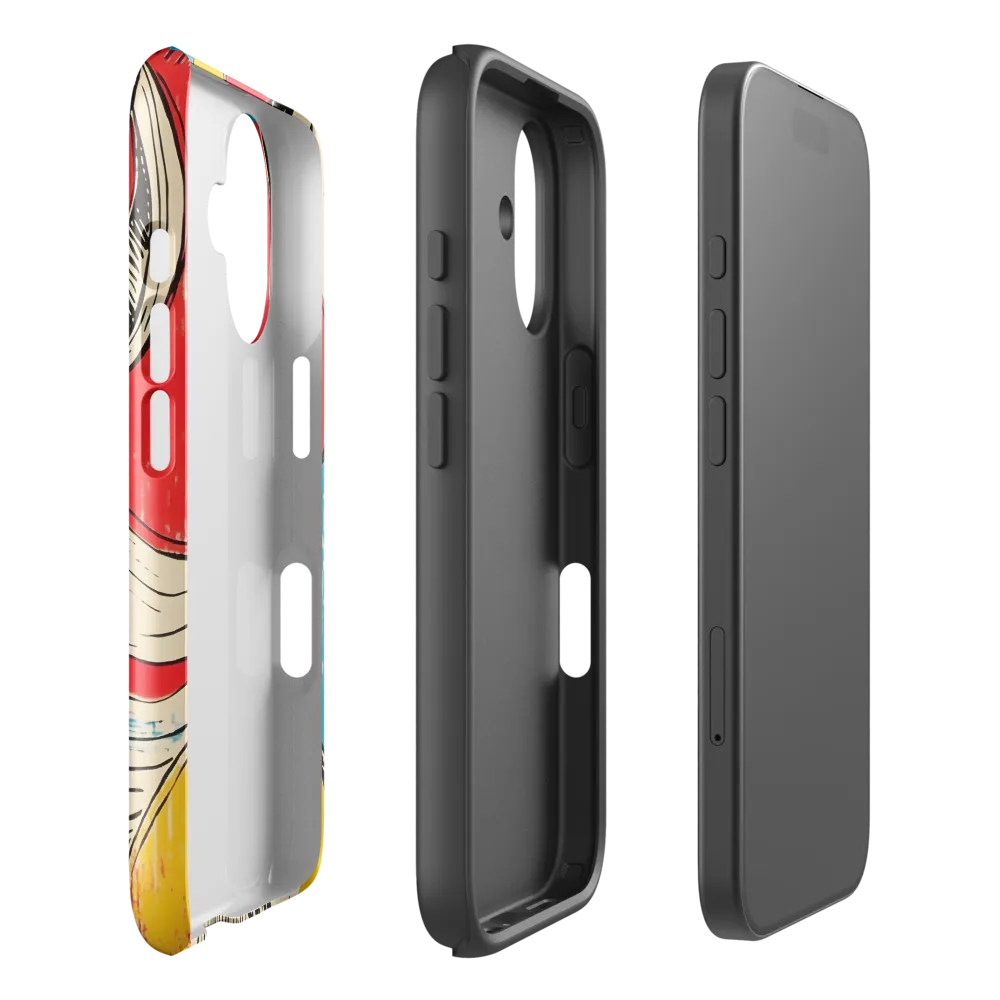 Rhythmic Interplay of Colors | Phone Case |  16 | Tough Case | Glossy