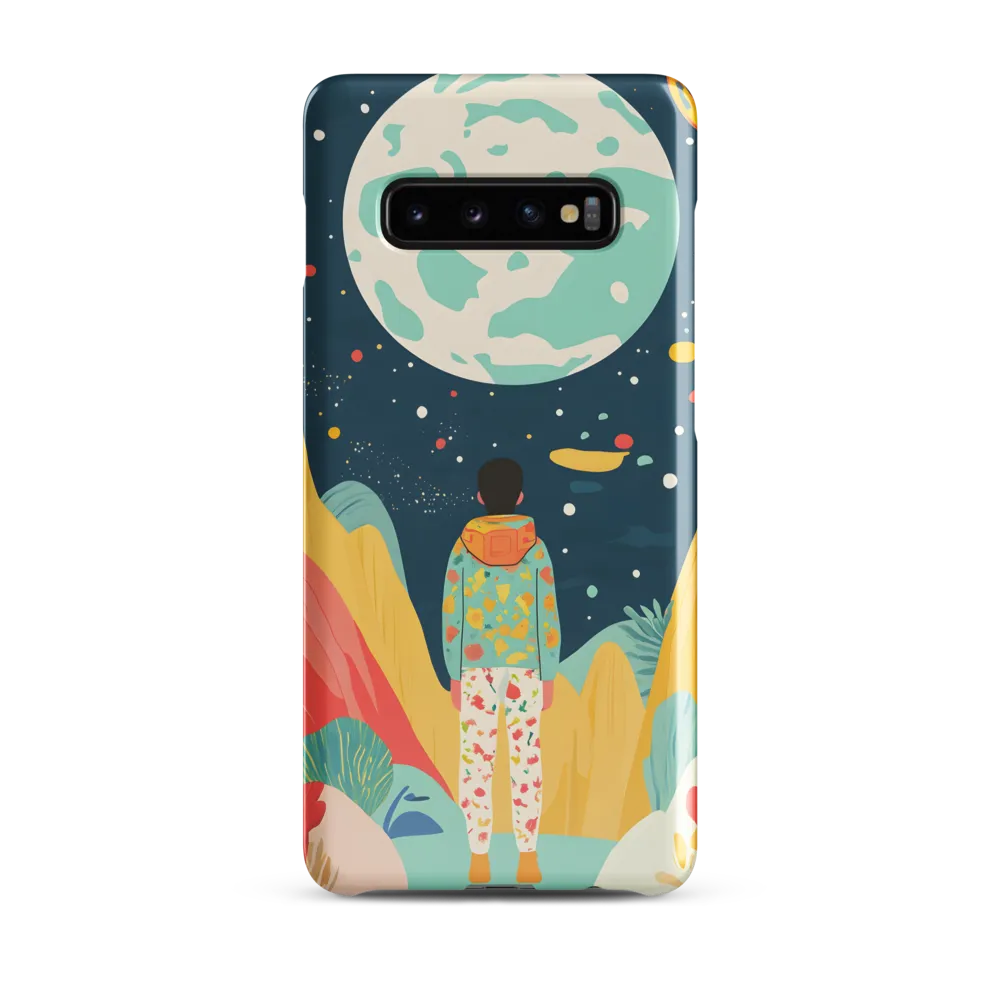 Dreamscapes Under Cosmic Light | Phone Case |  S10 Plus | Snap Case | Glossy