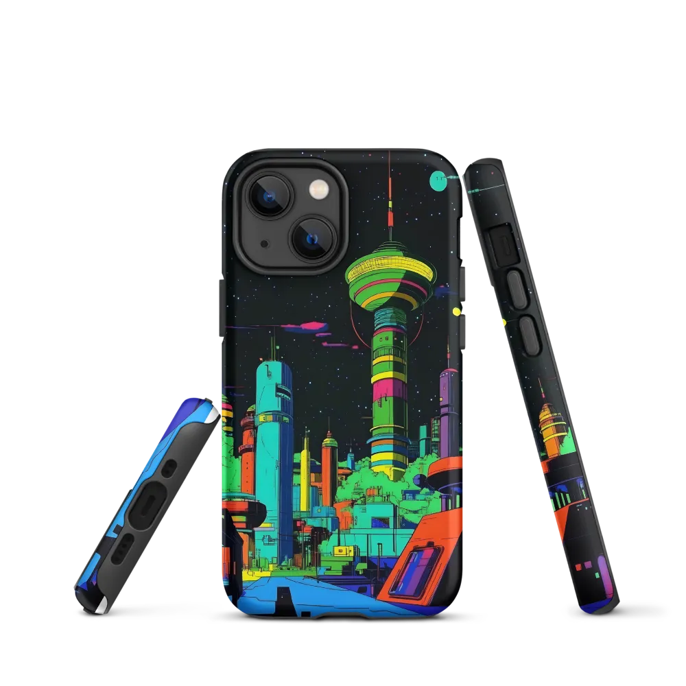 Neon Dreams: A Futuristic Cityscape